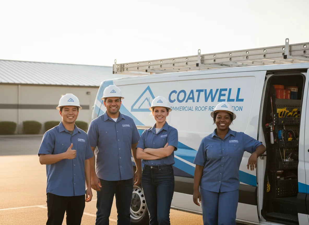 Commercial roof coating company in Drake, CO